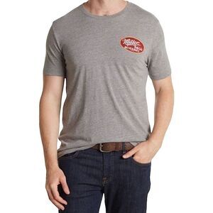 NWT Men's Retro Miller High Life T Shirt Heather Gray sz M